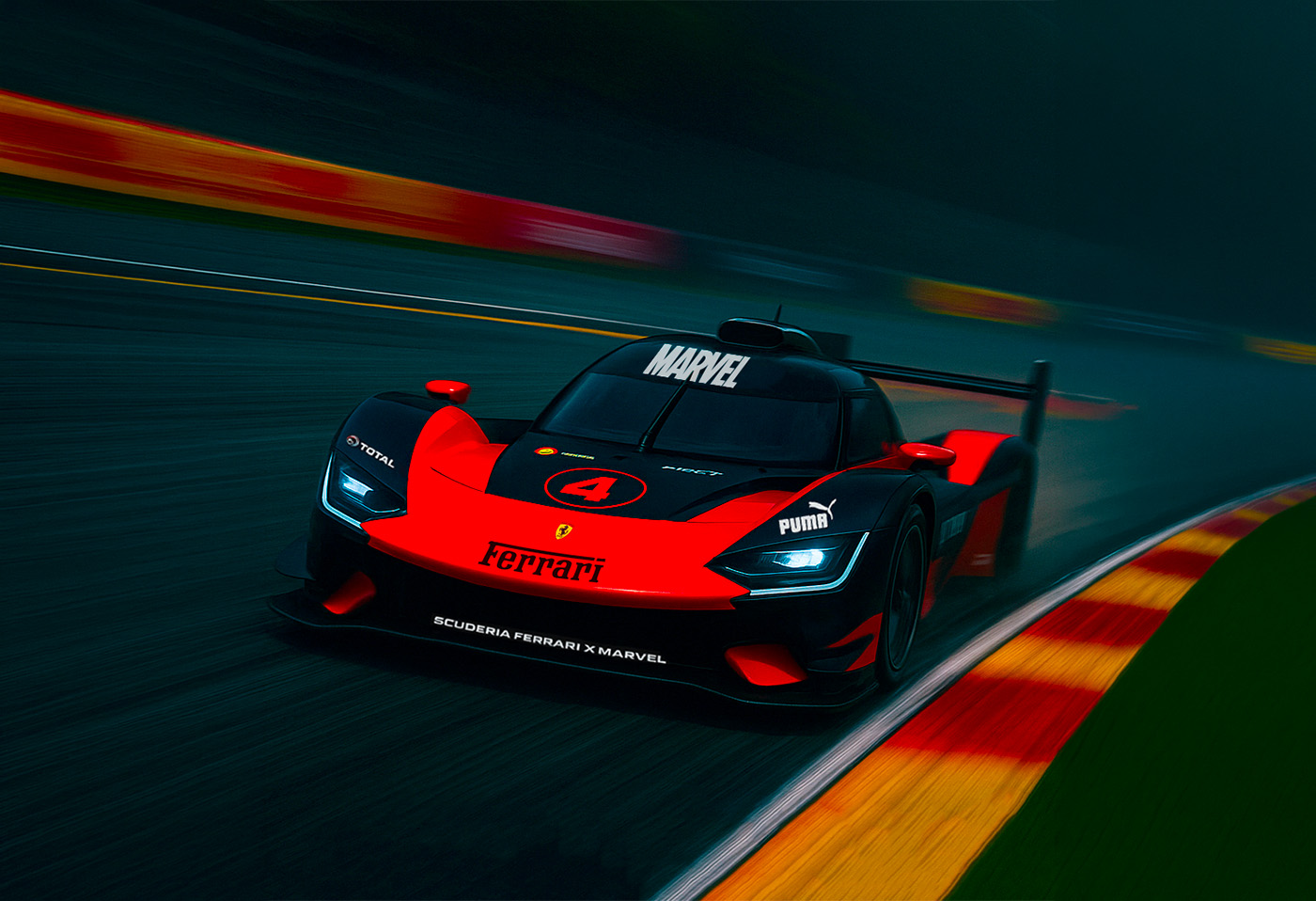 Projet WEC x Marvel