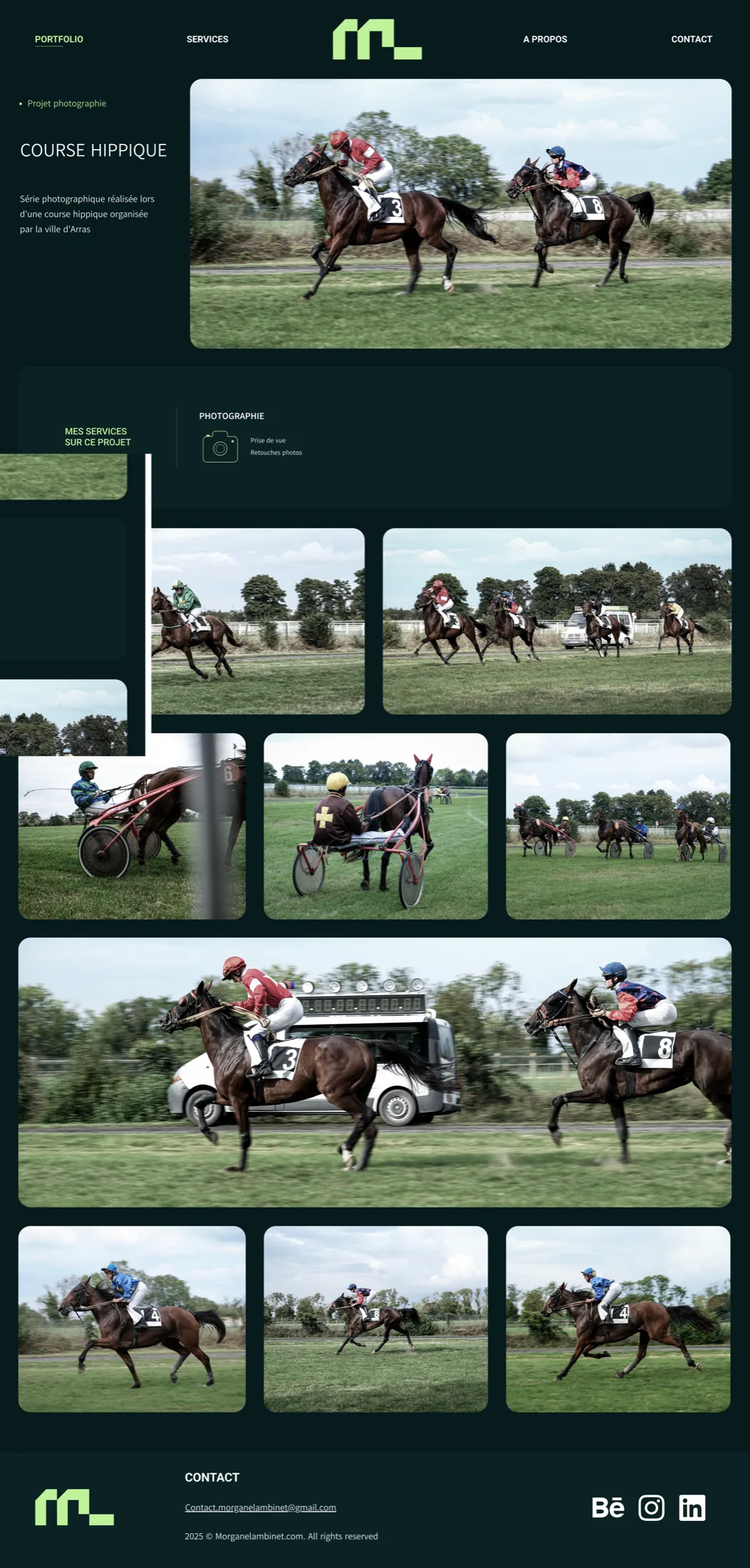 Projet photo Hippodrome