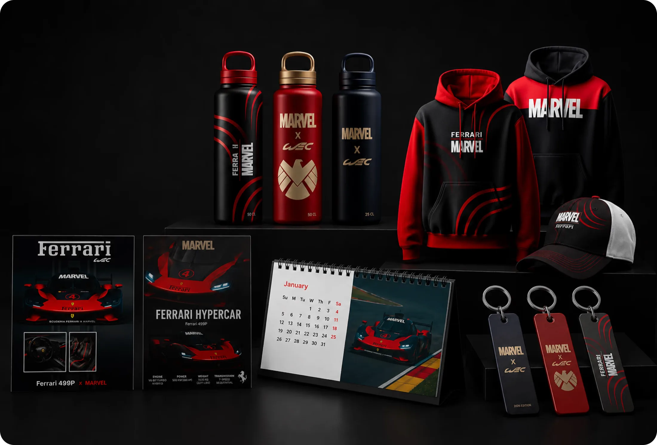 Merchandising WEC Marvel