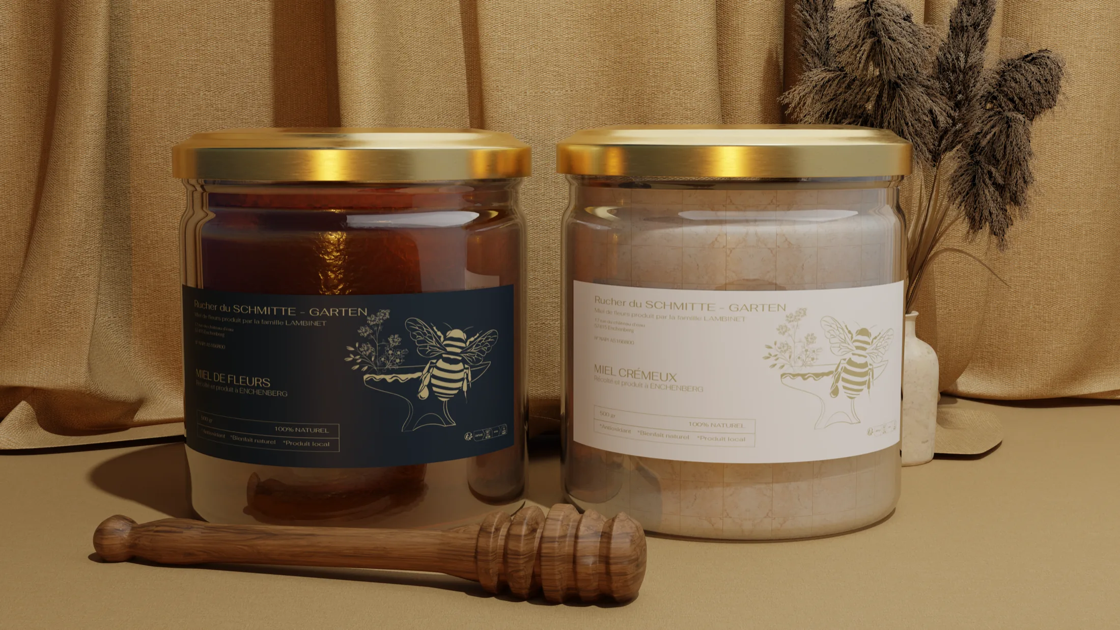 Gamme pots de miel